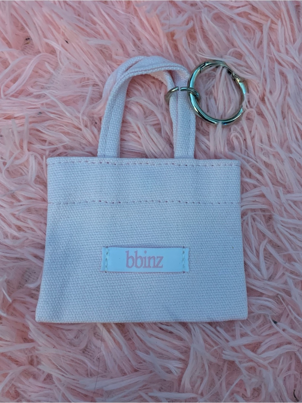 Bbinz statement mini bag keychain